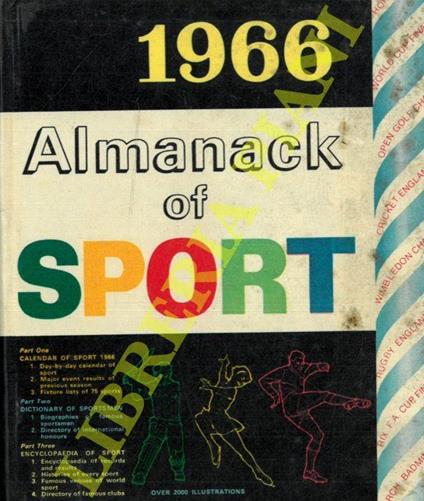 Almanack of Sport. 1966 - Charles Harvey - copertina