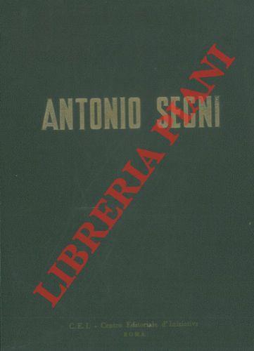 Antonio Segni - Matteo De Simone - copertina