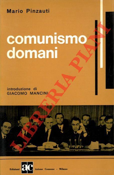 Comunismo domani - Mauro Pinzauti - copertina