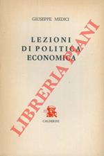 Lezioni di politica economica