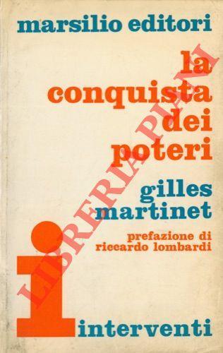 La conquista dei poteri - Gilles Martinet - copertina