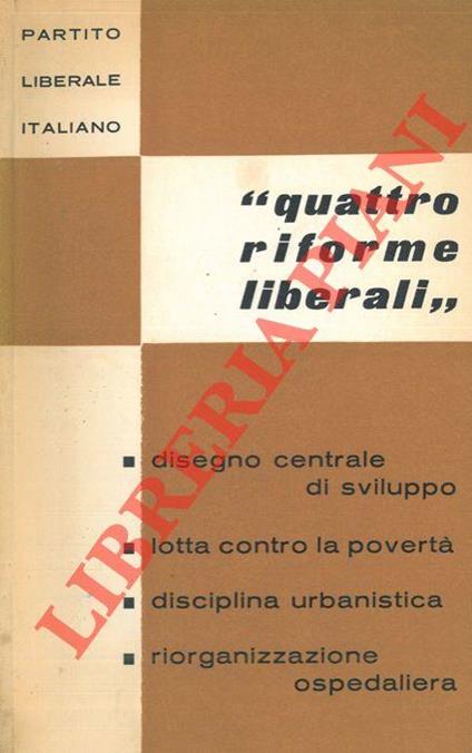 quattro riforme liberali - copertina