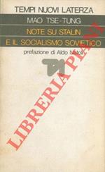 Note su Stalin e il socialismo sovietico. A cura di Hu Chi-hsi. Prefazione di Aldo Natoli