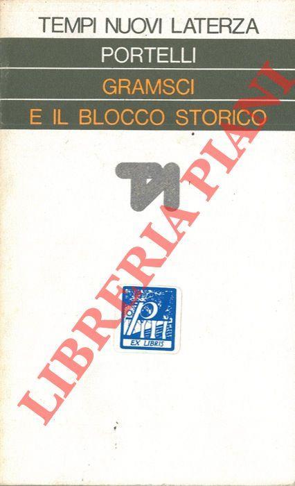 Gramsci e il blocco storico - Hugues Portelli - copertina