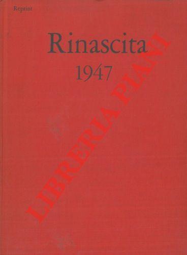 Rinascita. 1947 - copertina