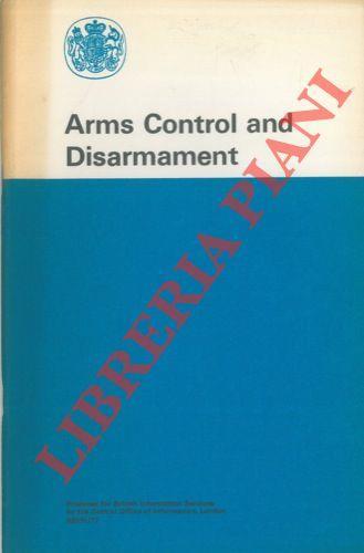Arms Control and Disarmament - copertina