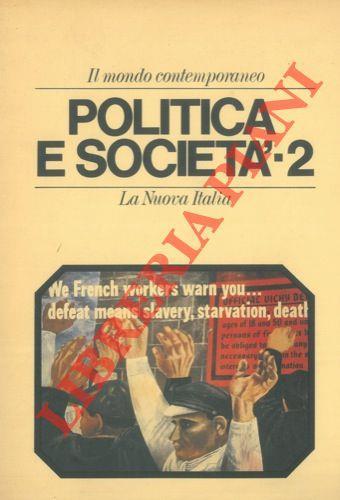 Politica e società. 2 - Paolo Farneti - copertina