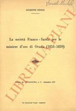 La società Franco - Sarda per le miniere d'oro di Ovada (1853-1859)