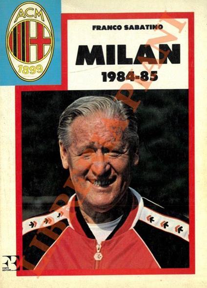 Milan 1984.85 - Franco Sabbatini - copertina