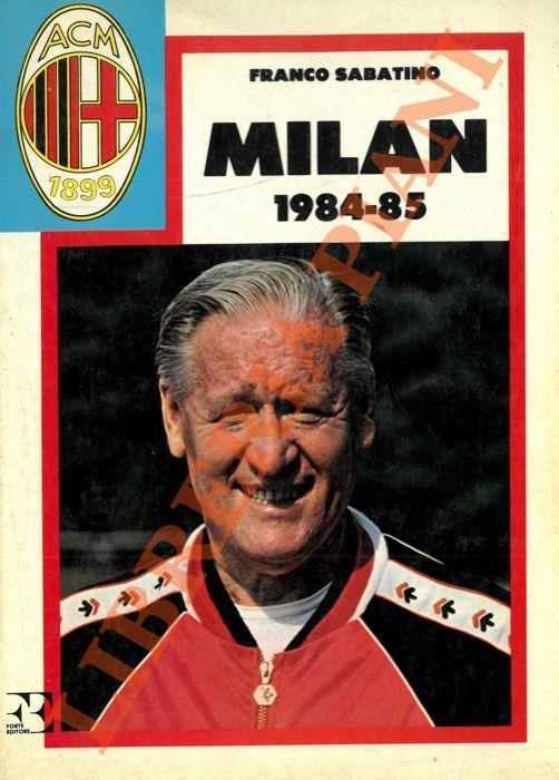 Milan 1984.85 - Franco Sabbatini - copertina