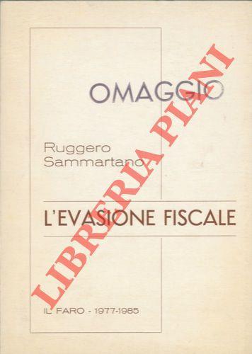 L' evasione fiscale - copertina