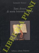 Fatti diversi di storia letteraria e civile