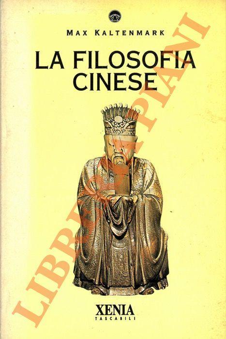 La filosofia cinese - Max Kaltenmark - copertina