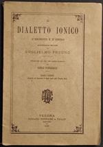 Il Dialetto Ionico d'Erodoto e d'Omero