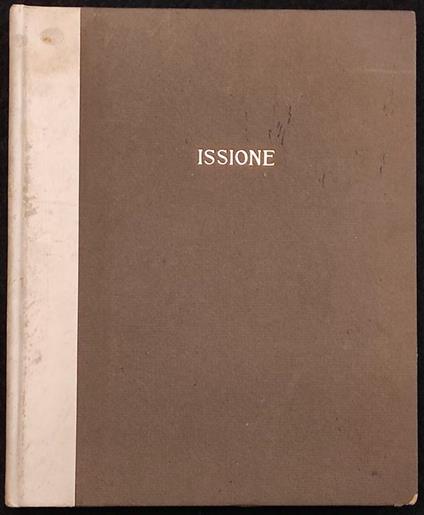 Issione il Polifoniarca- C. Linati - Carlo Linati - copertina