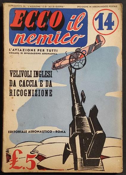 Ecco il Nemico 14 - copertina