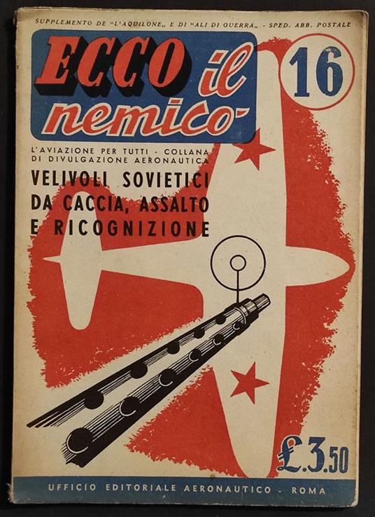 Ecco il Nemico 16 - copertina