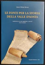 Le Fonti per la Storia della Valle d'Aosta