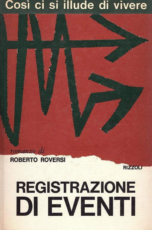 Registrazione di eventi - Roberto Roversi - copertina