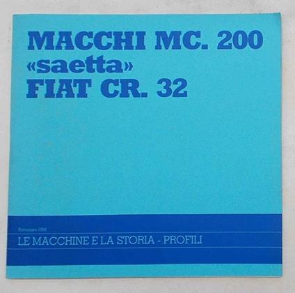 Macchi MC. 200 "saetta" - copertina