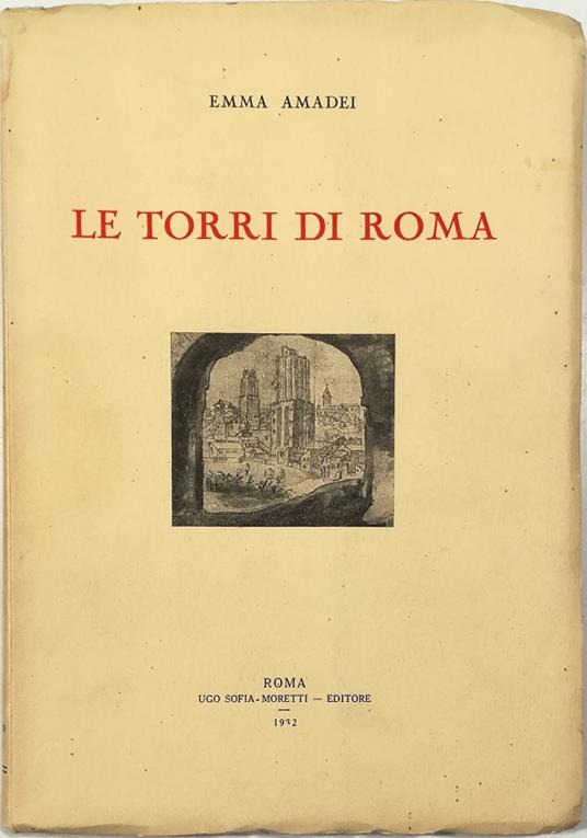 Le torri di Roma - Emma Amadei - copertina