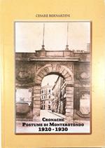 Cronache postume di Monterotondo 1920-1930 La storia del primo decennale fascista della città attraverso le delibere comunali