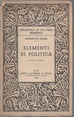 Elementi di Politica