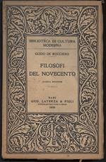 Filosofi Del Novecento 