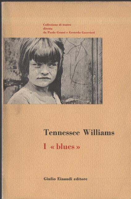 I "blues"  - Tennessee Williams - copertina