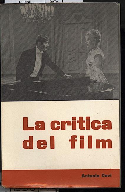 La Critica Del Film - Antonio Covi - copertina