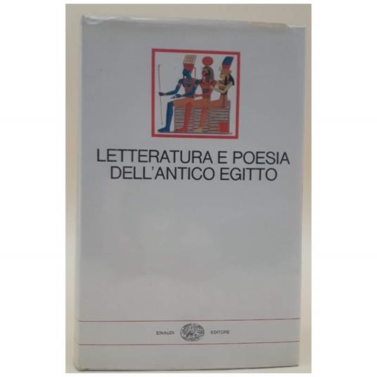 Letteratura e Poesia Dell'antico Egitto - copertina