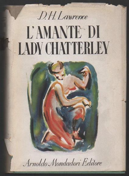 L' amante di Lady Chatterley  - David Herbert Lawrence - copertina