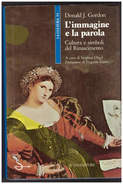 L' immagine e La Parola Cultura e Simboli Del Rinascimento - copertina