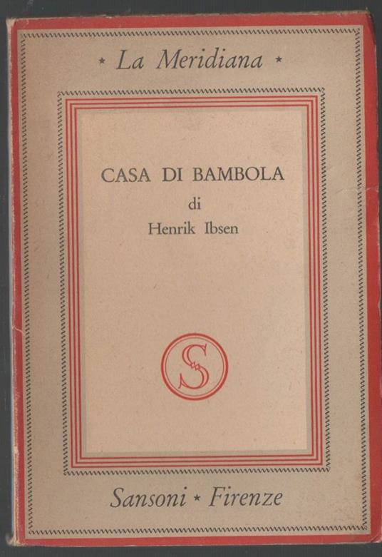 Casa di Bambola  - Henrik Ibsen - copertina