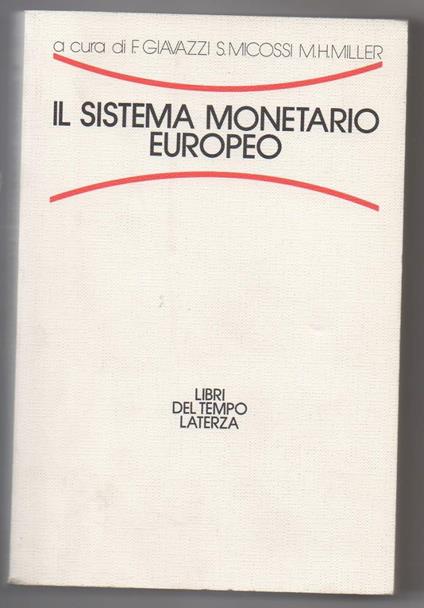 Il Sistema Monetario Europeo  - copertina