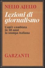 Lezioni di Giornalismo Com' Cambiata in 30 Anni La Stampa Italiana 