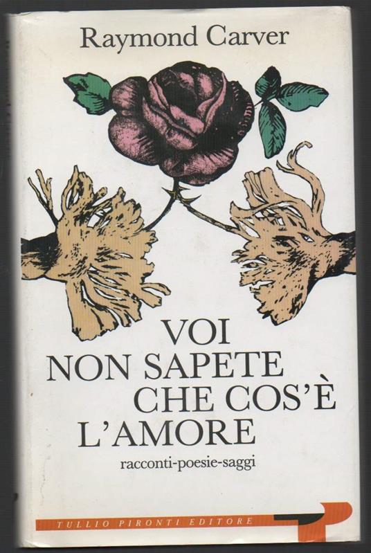 Voi Non Sapete Che Cos'è L'amore Racconti - Poesie - Saggi  - Raymond Carver - copertina