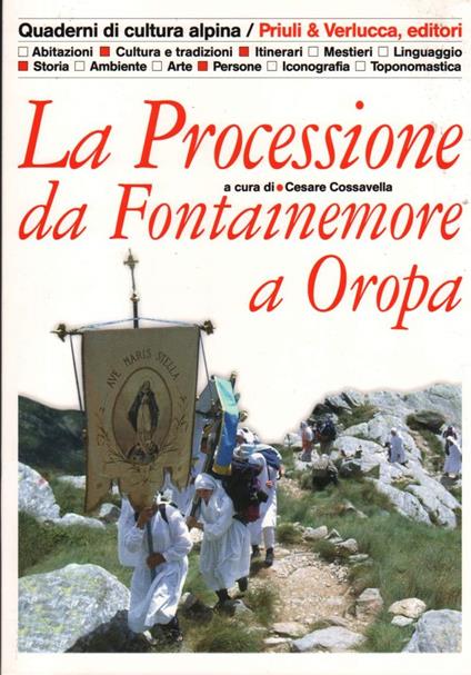 La Processione da Fontainemore a Oropa - copertina