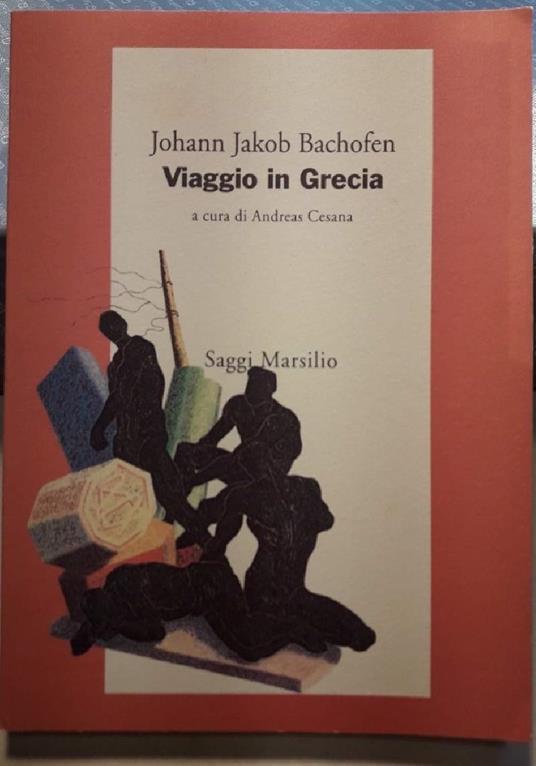 Viaggio in Grecia - Johann Jakob Bachofen - copertina