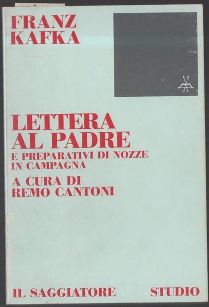 Lettera Al Padre  - Franz Kafka - copertina