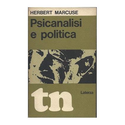 Psicanalisi e Politica - Herbert Marcuse - copertina