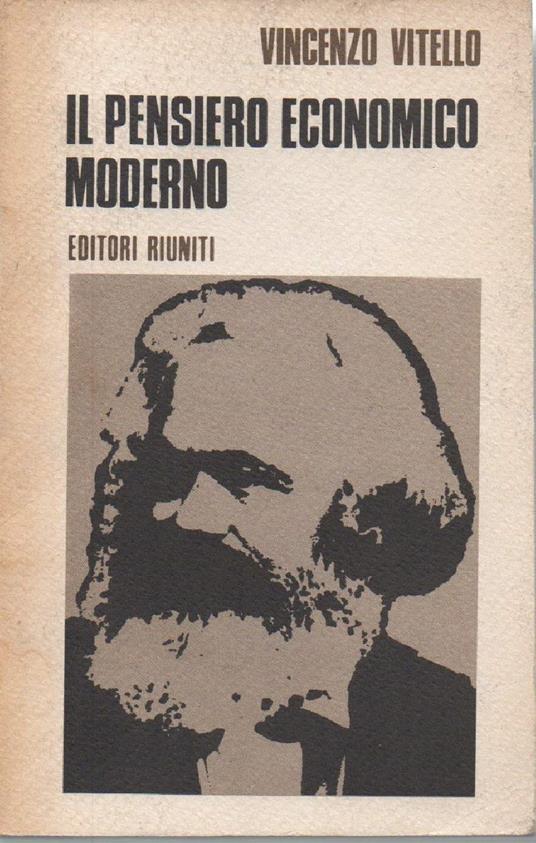 Il Pensiero Economico Moderno  - Vincenzo Vitello - copertina