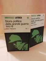 Storia Politica Della Grande Guerra 1915/18 2 Voll. 