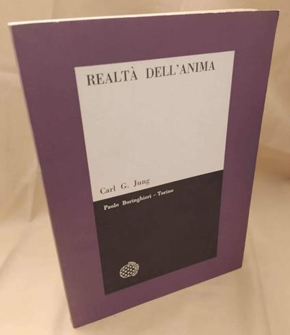 Realtà Dell'anima  - Carl Gustav Jung - copertina