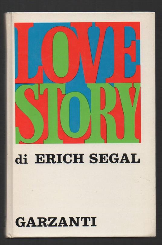 Love Story  - Erich Segal - copertina