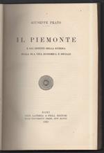 Il Piemonte e Gli Effetti Della Guerra Sulla Sua Vita Economica e Sociale 