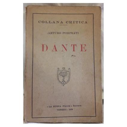 Dante - Arturo Pompeati - copertina