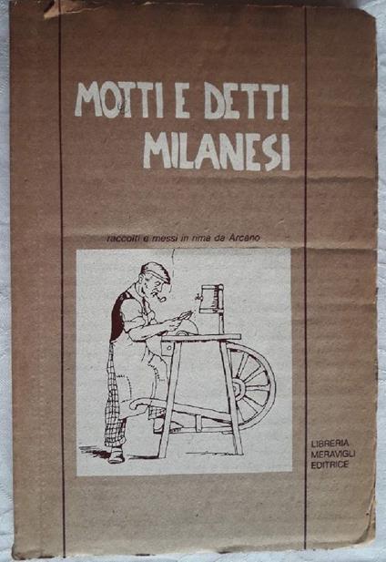 Motti e Detti Milanesi - Arcano - copertina