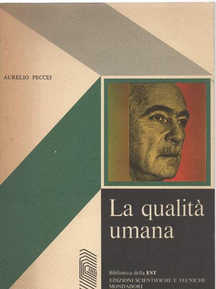 La Qualità Umana  - Aurelio Peccei - copertina