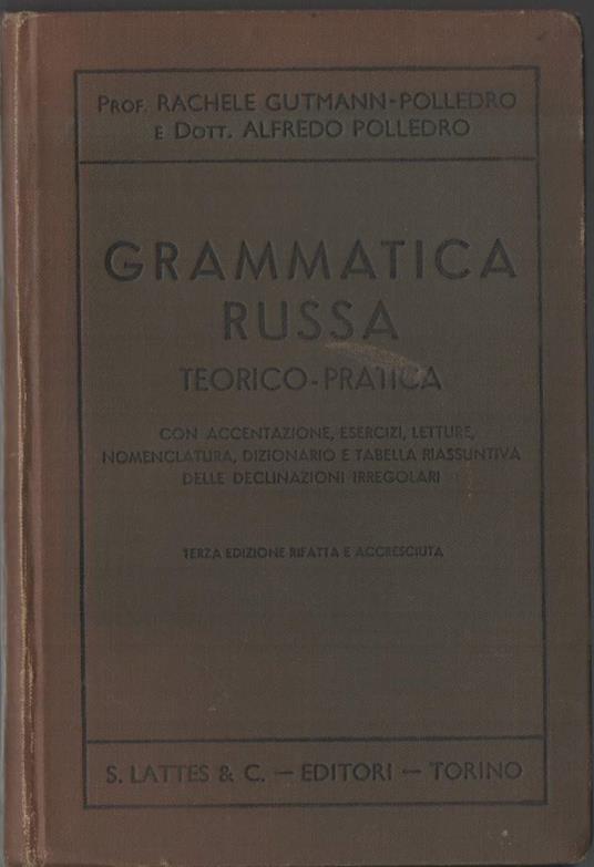 Grammatica Russa Teorico-pratica  - copertina